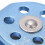 Kletter-Einzelrolle 20 kN 82x45mm Silber 12