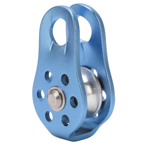 Kletter-Einzelrolle 20 kN 82x45mm Silber 2