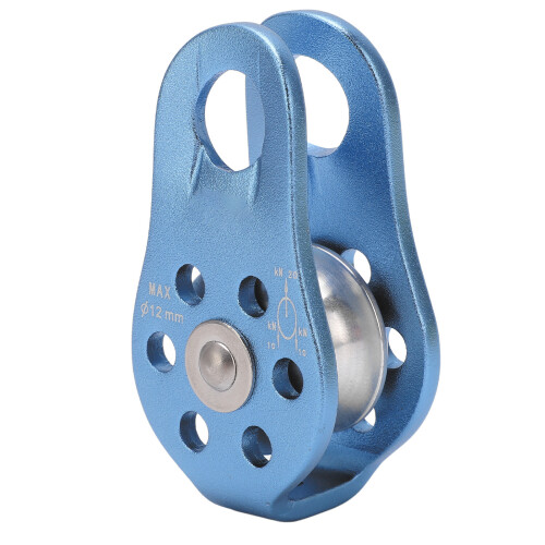 Kletter-Einzelrolle 20 kN 82x45mm Silber 1