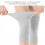 2 Stück graue Kniewärmer Größe S Baumwoll-Polyester-Mischung 3