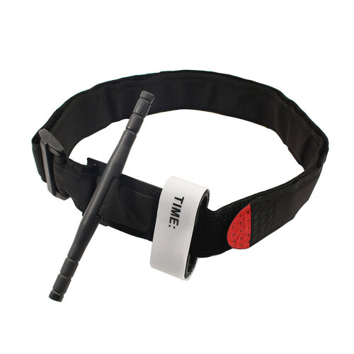 65 cm Notfall-CAT-Rotations-Kompressionsverband zur Hämostase, Schwarz 1