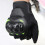 Hartknöchel Vollfingerhandschuhe Grün XL Nylon 6