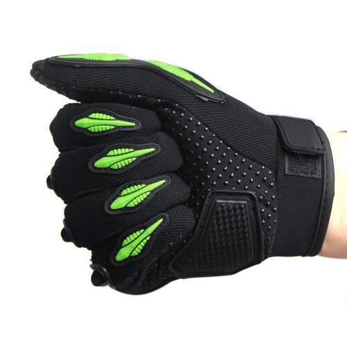 Hartknöchel Vollfingerhandschuhe Grün XL Nylon 2