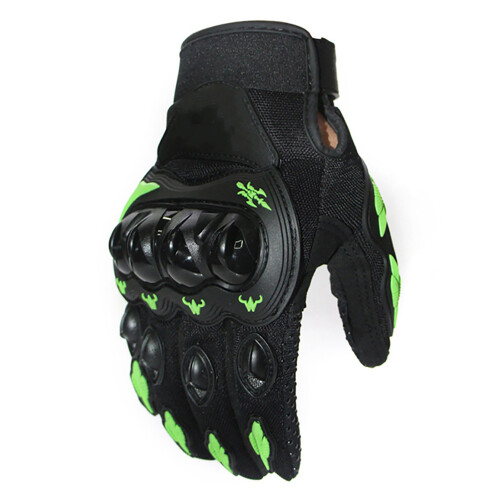 Hartknöchel Vollfingerhandschuhe Grün XL Nylon 1