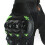 Hartknöchel Vollfingerhandschuhe Grün XL Nylon 9