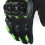 Hartknöchel Vollfingerhandschuhe Grün XL Nylon 4