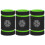ATOMUS 3er Pack Griffabdeckungen 21-23mm 30mm R/G/Y 3