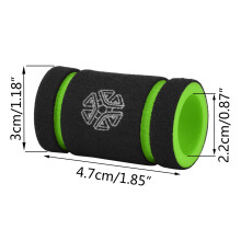 ATOMUS 3er Pack Griffabdeckungen 21-23mm 30mm R/G/Y