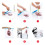 10er Pack Vakuumbeutel 22x21cm transparentes Nylon 10