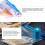 10er Pack Vakuumbeutel 22x21cm transparentes Nylon 13