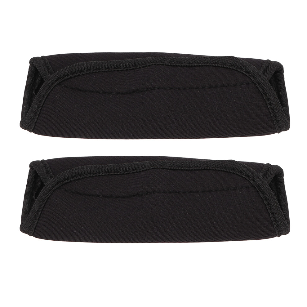 2Pcs Replacement Stroller Handle Cover Buffed Tubing Grips Wheelchair Stroller Armrest Protector
