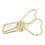 100 Stück Mini-Herz-Binderclips in Gold 4