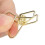 100 Stück Mini-Herz-Binderclips in Gold 13
