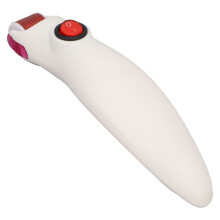 LED Mikroneedling-Roller 540-Pin rotes ABS 2xAAA