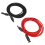 Cable solar 12AWG 1m negro + 1m rojo 30A 1000VDC 11