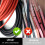Cable solar 12AWG 1m negro + 1m rojo 30A 1000VDC 12