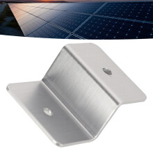 4 juegos de soportes en Z para panel solar de aleación de aluminio