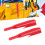 2 Stück Langnasen-Tiefloch-Bleistiftabdeckungen Rot ABS 15