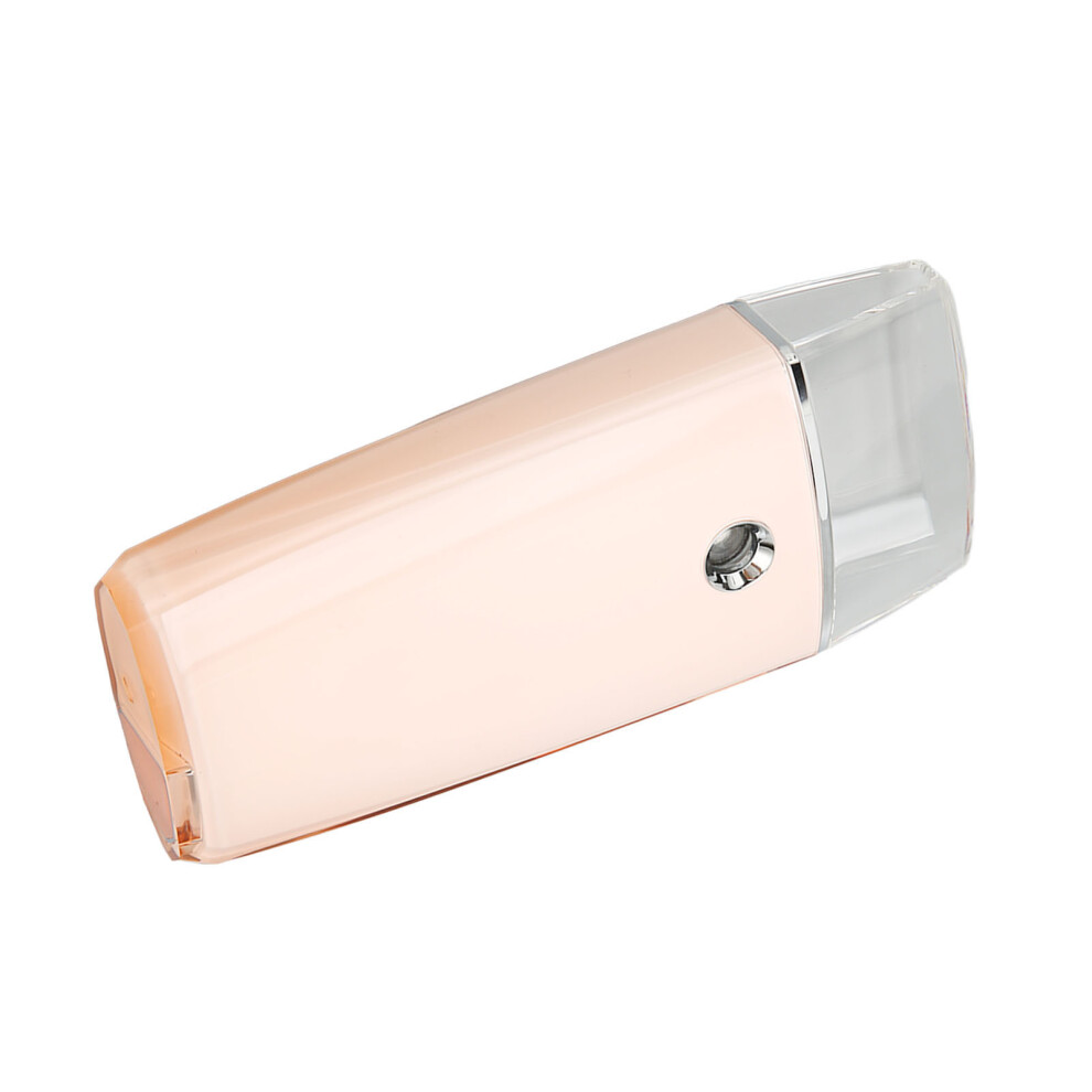 Pink Facial Mist Sprayer Nano Moisturizing Handheld Mini 18Ml Water Tank Usb Beauty Mister For Daily Makeup