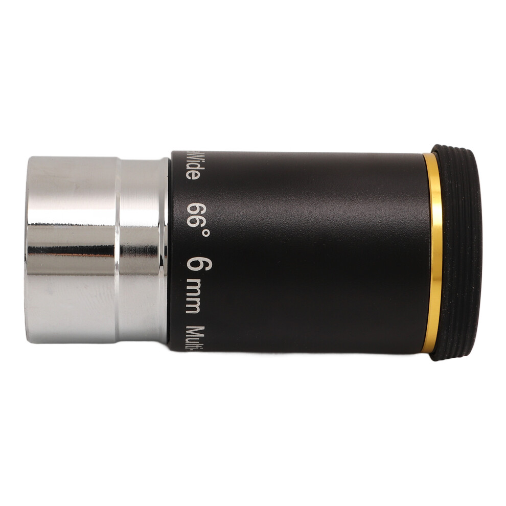 1.25In Astronomical Telescope Eyepiece 6Mm Focal Length 66 Degree Astronomical Telescope Lens For Replacement 8021320652856