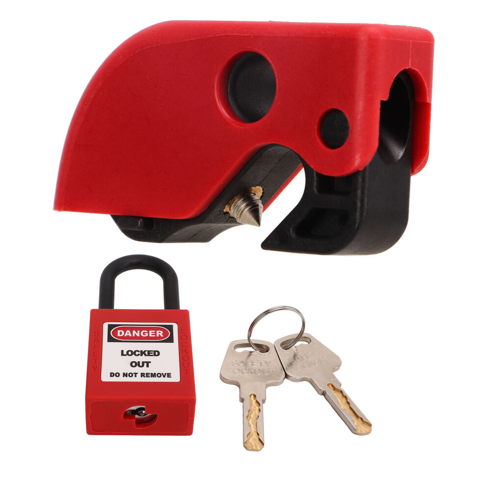 Universal Circuit Breaker Lockout Set Safe Compact Simple Installation Circuit Breaker Lockout Device 8351320653592