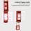 Lockout-Padlock: transparente Abdeckung 120x45x26mm 10