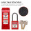 Lockout-Padlock: transparente Abdeckung 120x45x26mm 12