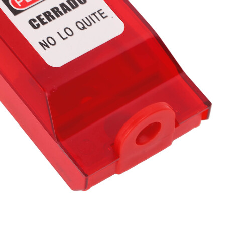 Lockout-Padlock: transparente Abdeckung 120x45x26mm 2