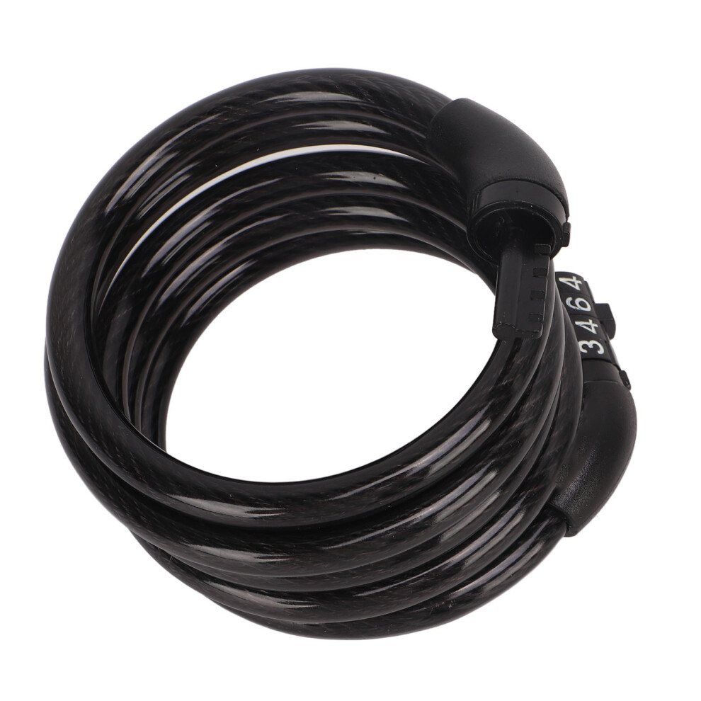 Bike Cable Lock Four Digit Combination Lock Anti Theft Bicycle Lock For Scooter Motorcycle Door Gate Fence 4901320652688