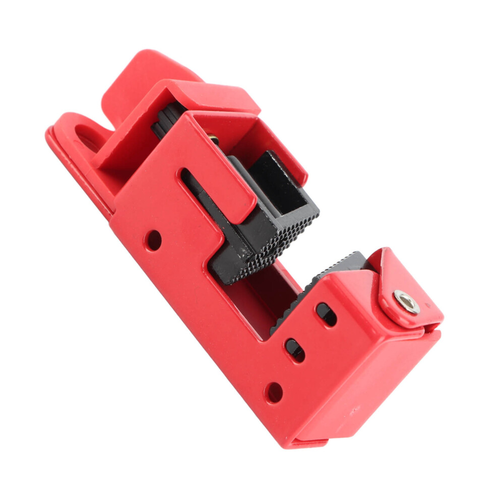 Circuit Breaker Lockout Red Appearance High Strength Corrosion Resistance Aluminum Alloy Lock Breaker For Industrial 8701320653793