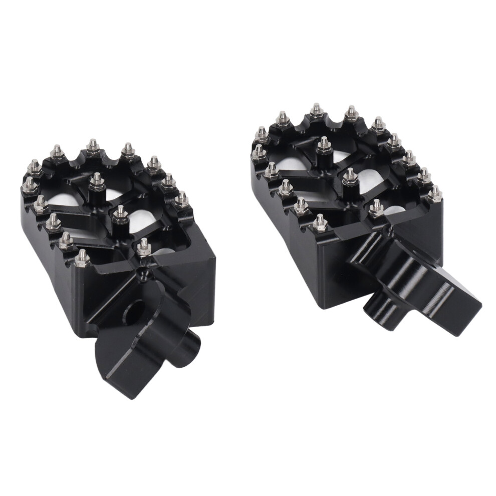 Motorcycle Wide Foot Pegs Pedals Footrests Nonslip Cnc Aluminum Alloy For Z50r Xr50r Xr70r Xr80r Xr100r Crf80f Crf100f 8481320655422