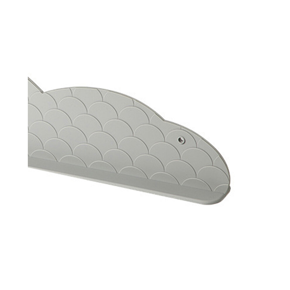 Kitchen Sink Water Splashing Guard Silicone Water Splatter Guard With Suction Cup For Dishes Washing Upgrade Light Gray 7891320656953