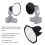 Camera Softbox Nylon Octagonal 20cm Foldable Flash Light Diffuser Softbox with Storage Bag for Photography 12