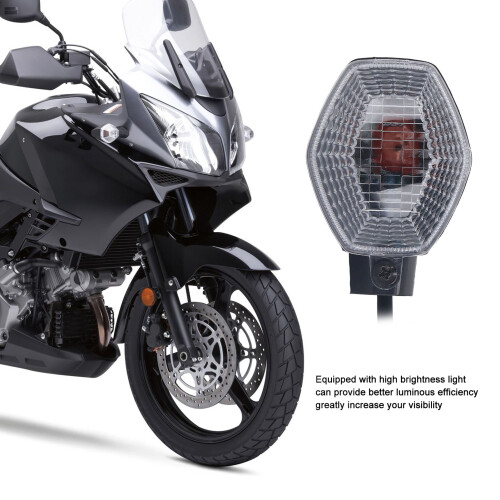 Weiße Frontblinker für V-Strom DL1000/650 cm³ 2