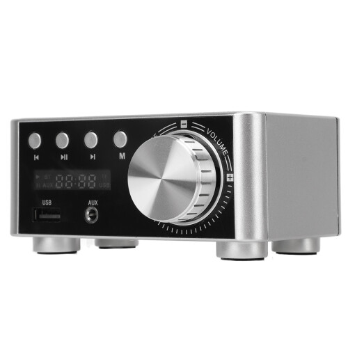 Mini silber Bluetooth-Verstärker 50Wx2 9-24V 128GB 1