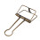 30 Stück Draht-Binderclips, 2 Zoll, Bronze, durchbrochenes Design 7