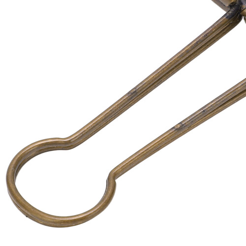 30 Stück Draht-Binderclips, 2 Zoll, Bronze, durchbrochenes Design 2