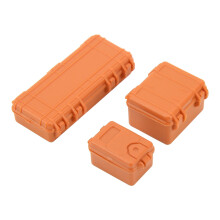 RC-Auto-Simulationskoffer, 3 Stück, orange, L/M/Sm