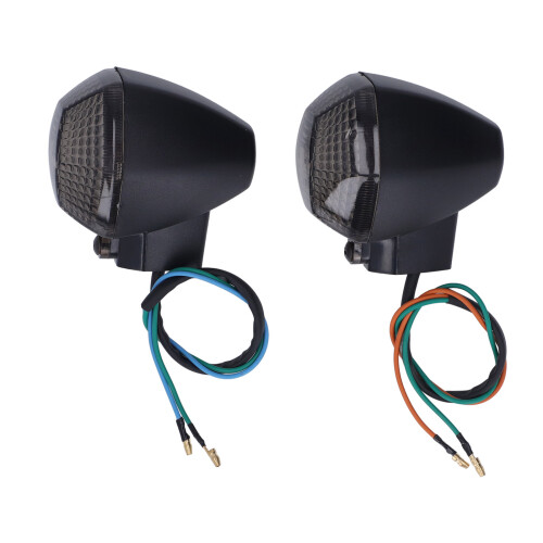 Vorderer Blinker Links/Rechts für DL 1000/650cc Schwarz 1
