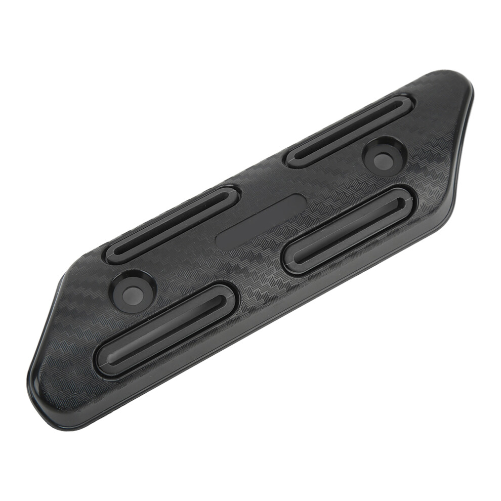 Exhaust Pipe Heat Shield Universal For 27 To 51Mm Pipe Motorcycles Atvs Mountain Bikes Scooters Black 8491320664683