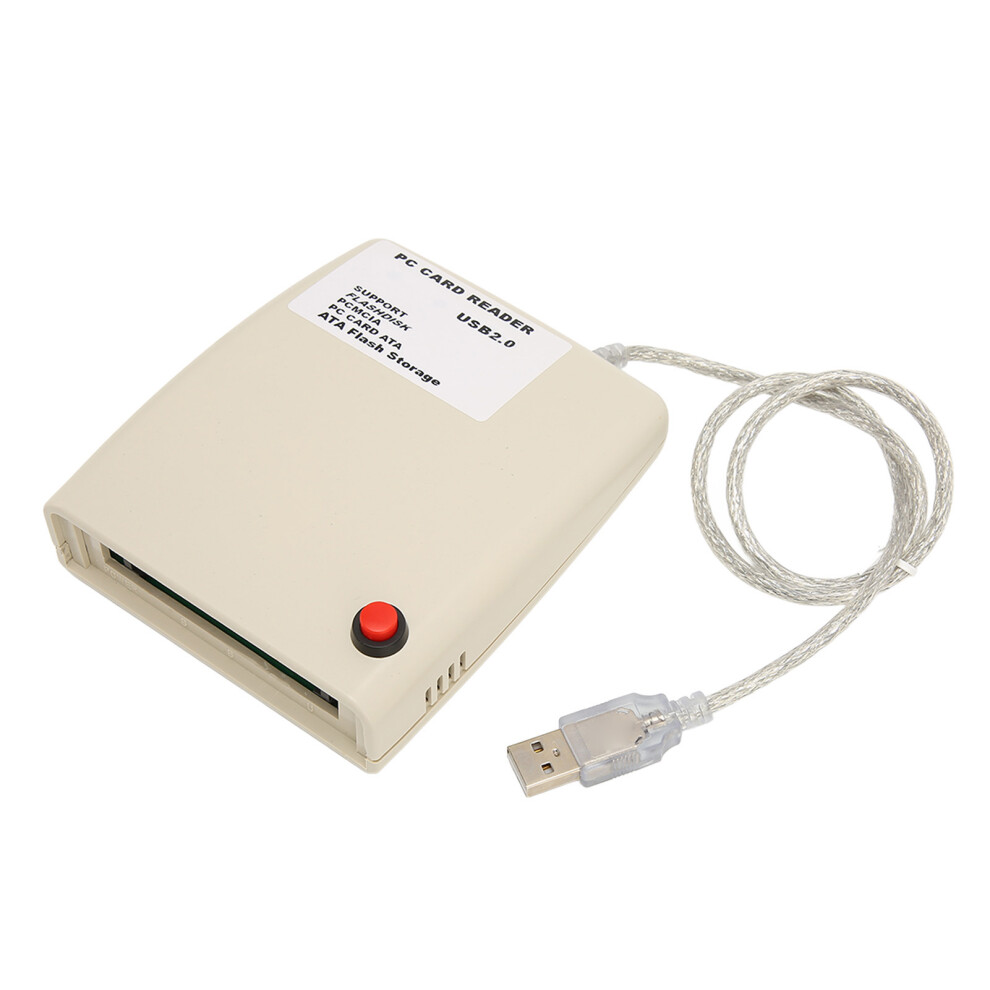 Usb2.0 Pcmcia Card Reader 68 Pin 20G Stable Transmission Strong Chip Plug N Play Ata Card Reader For Home Office 3611320665410