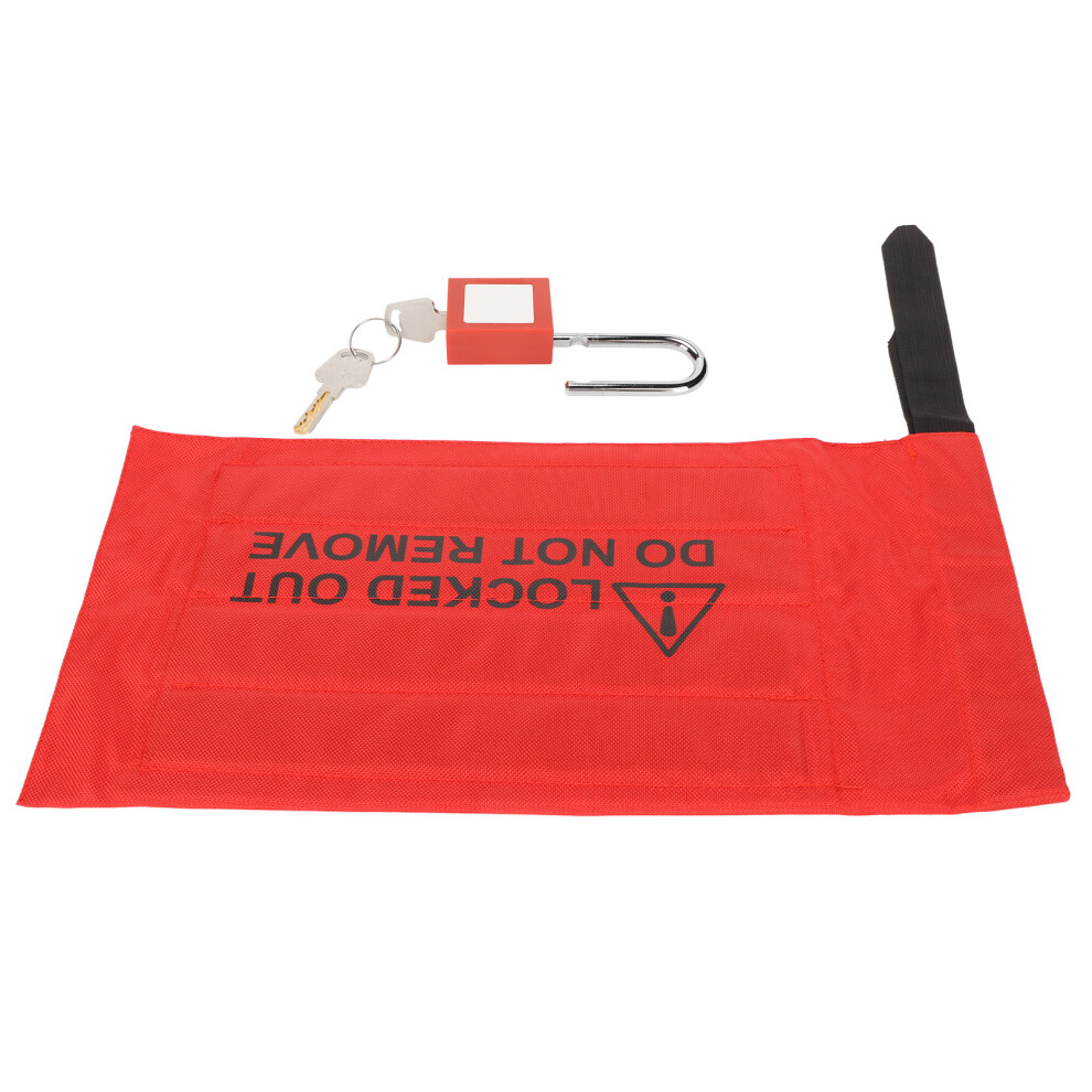 38Mm Shackle Safety Padlock Lockout Tagout Lock With Pvc Bag For Industrial Electrical Equipment 6901320670130