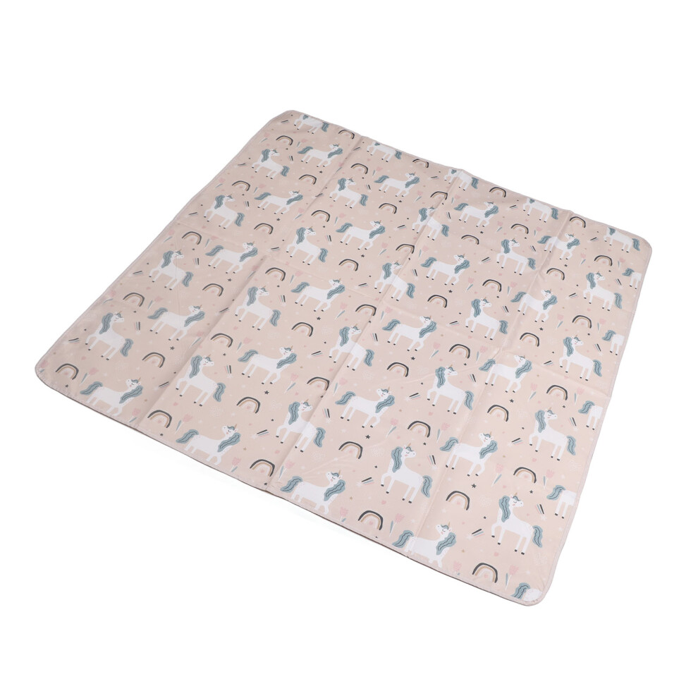 Infant Highchair Floor Mat Multipurpose Portable Waterproof Food Spill Mess Mat for Home Outdoor Picnic