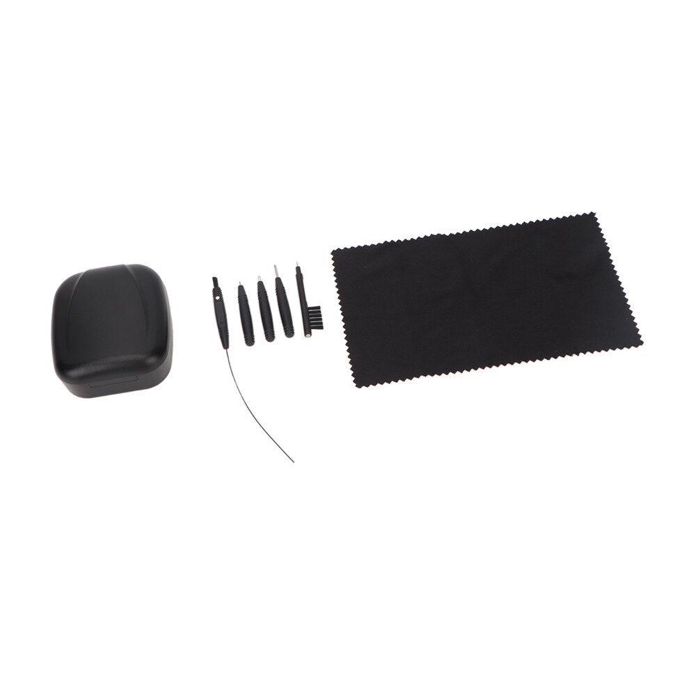 8pcs Hearing Amplifier Cleaning Kit Portable Hearing Amplifier Cleaning Tool for Earbuds Headphones
