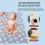 Protector impermeable para silla de bebé de comedor 110  110 cm 6