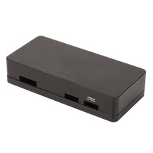 Carcasa de aluminio para RasPi Zero W de 0,6 pulgadas ultradelgada plateada