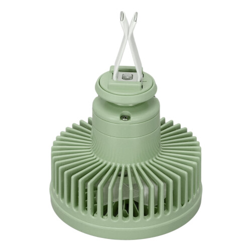 5V USB Auto-Kühlventilator 360-Rotation Grün 2