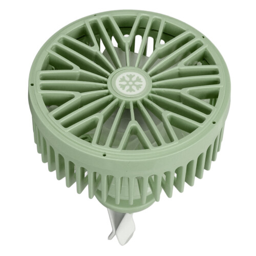 5V USB Auto-Kühlventilator 360-Rotation Grün