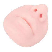 Modelo educativo de nariz de silicona con boca – imitación flexible y suave de 15 cm