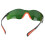 Hellgrüne Schweißerbrille aus PC-Nylon, Einheitsgröße 13